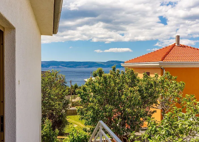 アパート Komfortables Nur 430 Meter Zum Mit Meerblick, Balkon, Terrasse, Grillbereich
